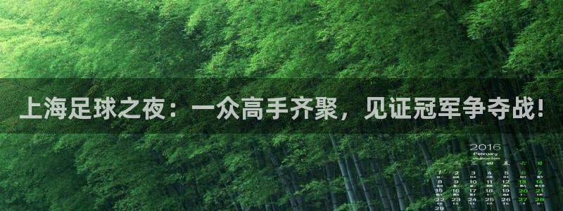  上海足球之夜：一众高手齐聚，见证冠军争夺战!
