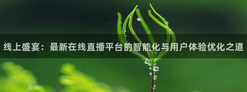 足球178直播在线观看免费：线上盛宴：最新在线直播平台的智能化与用户体验优化之道